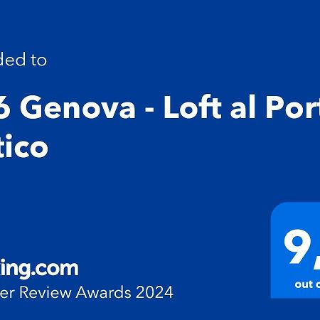 616 Genova - Loft al Porto Antico Génova Exterior foto